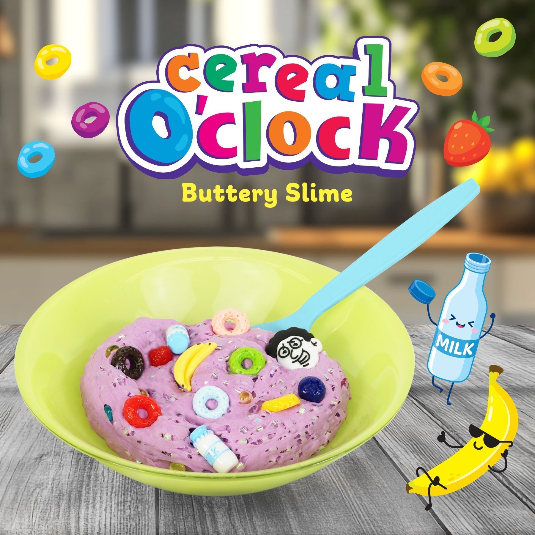 Cereal O' Clock | Buttery Slime | Slime Charmers TM