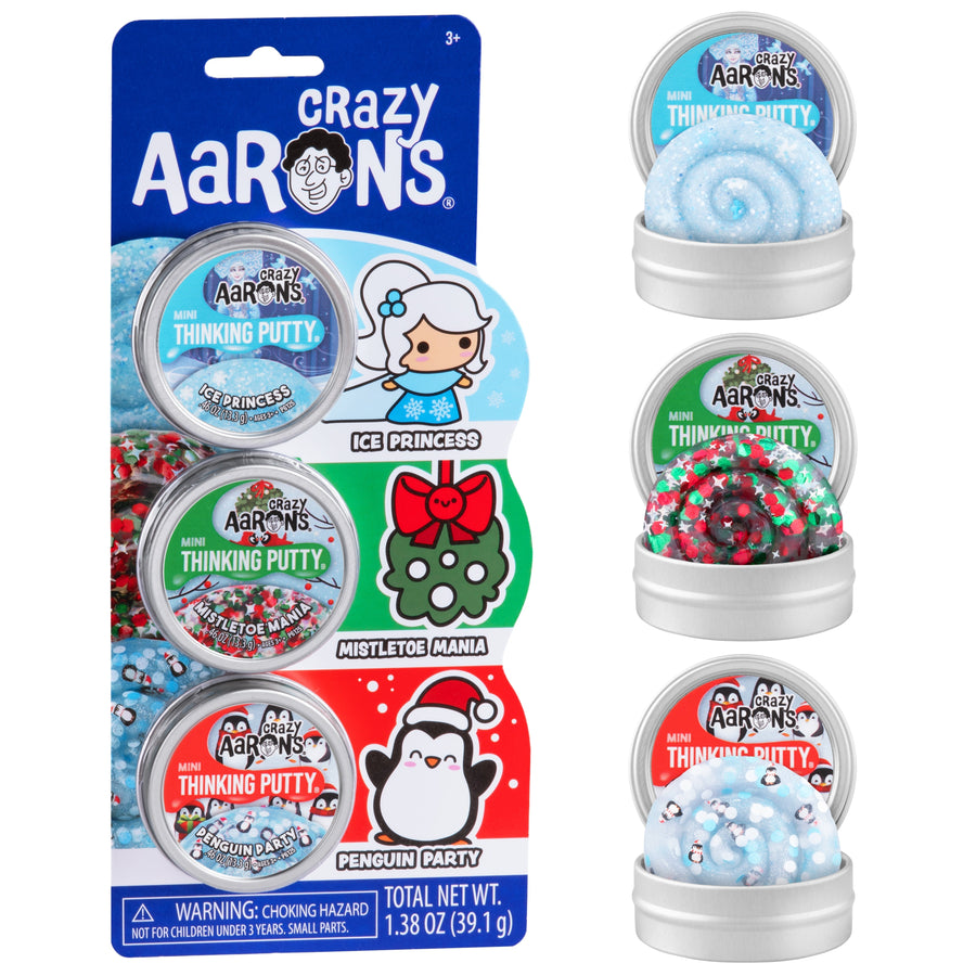 Christmas 2" Fidget Three Pack E6