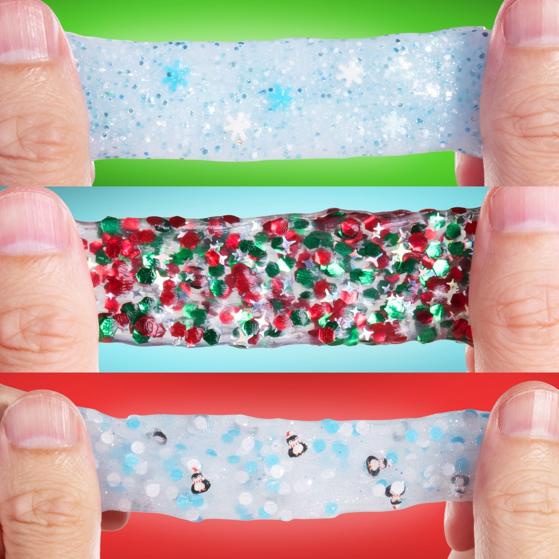 Christmas 2" Fidget Three Pack